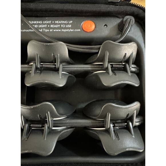 TopStyler by InStyler Heated Ceramic Styling 12 Shells Hair Curlers with Case - Picture 3 of 5